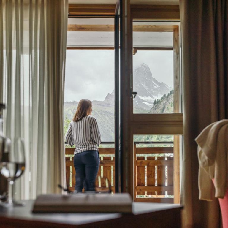 la couronne Hotel & Spa - Habitación Doble Deluxe con vistas al Matterhorn - 6