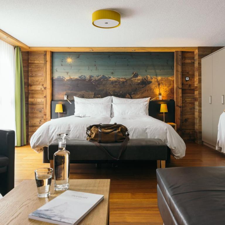 la couronne Hotel & Spa - Suite Junior con vistas al Cervino (Matternhorn) - 1