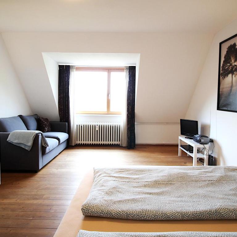 Zentrale Stadtwohnung - direkt am Main, Park-Ausblick - Apartment mit 1 Schlafzimmer - 6