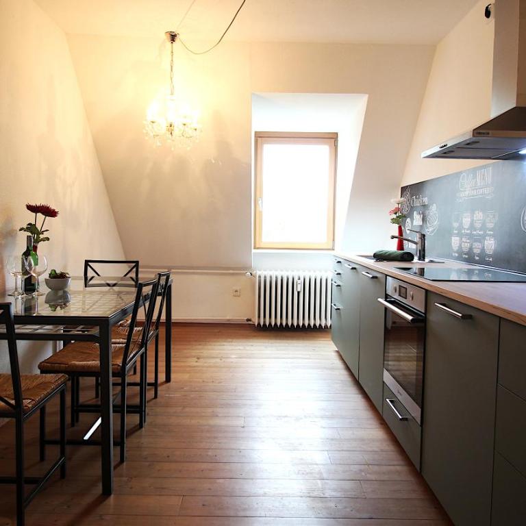Zentrale Stadtwohnung - direkt am Main, Park-Ausblick - Apartment mit 1 Schlafzimmer - 13