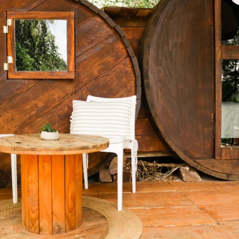 Salto Suizo Parque Ecologico - Habitación Deluxe - 1 cama grande - 1