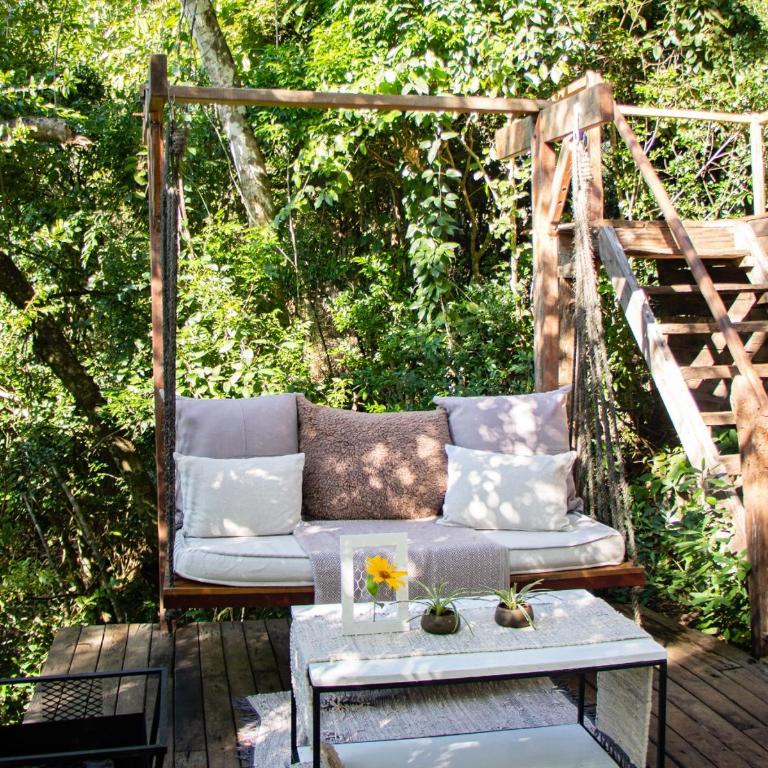 Salto Suizo Parque Ecologico - Habitación Deluxe - 1 cama grande - 2