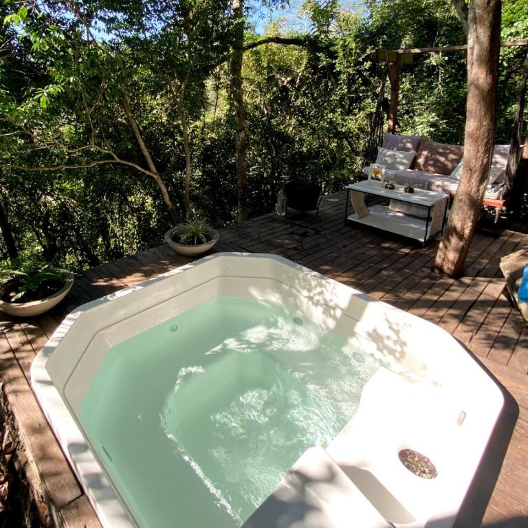 Salto Suizo Parque Ecologico - Habitación Deluxe - 1 cama grande - 5