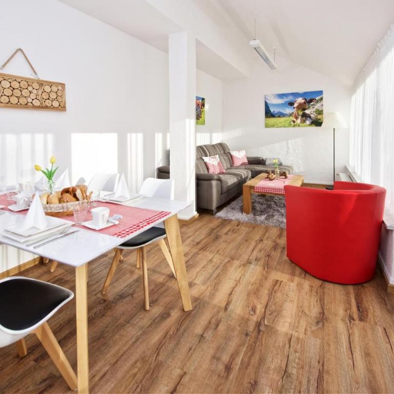 Ferienwohnungen am Schlossberg - Partner von Oberstaufen PLUS - Appartamento Trilocale Grande con Terrazza - 1