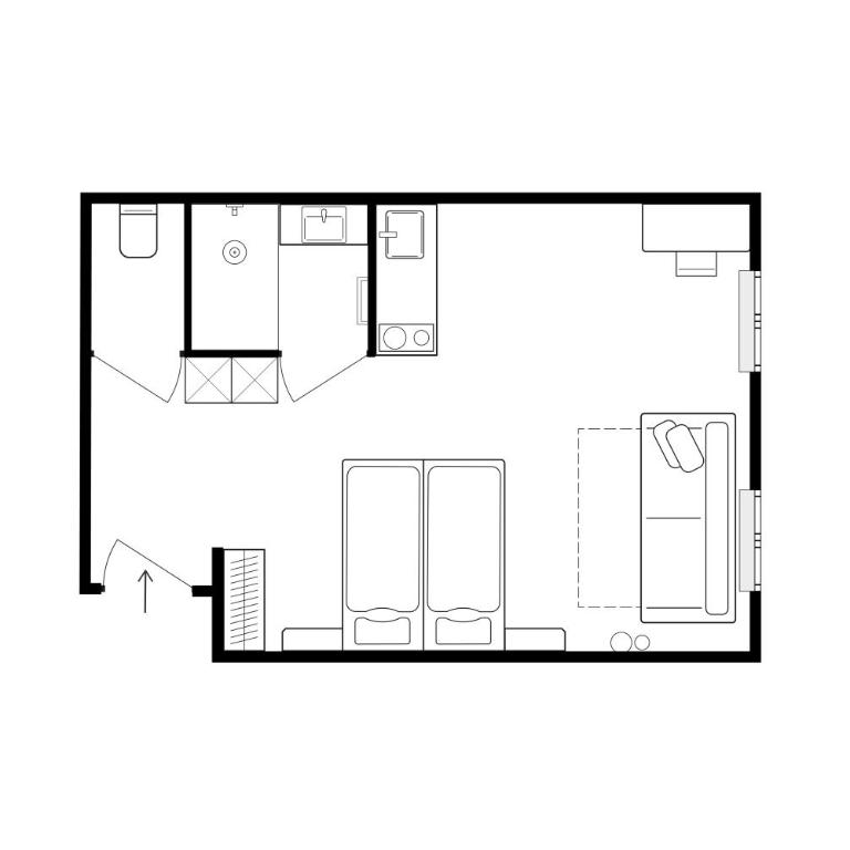Urban Inn - Wilten 24/7 - Superior Studio - 6