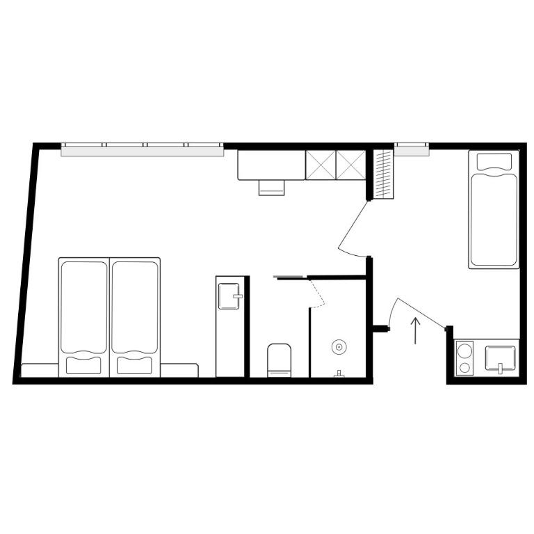 Urban Inn - Wilten 24/7 - Deluxe Apartment - 7