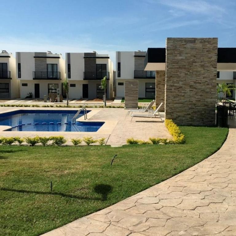 Residencial Brisas del Pacifico - 5 Min Playas - Haus mit 3 Schlafzimmern - 7