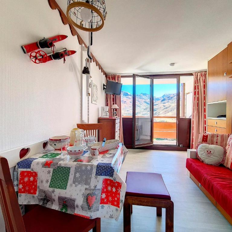 Studio lumineux au centre, balcon, 3 flocons Or - FR-1-344-930 - Studio - 1