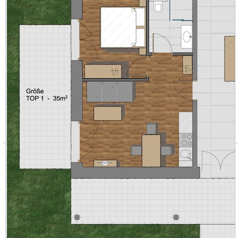 apart-BERGLIEBE - Apartment mit 1 Schlafzimmer - 8