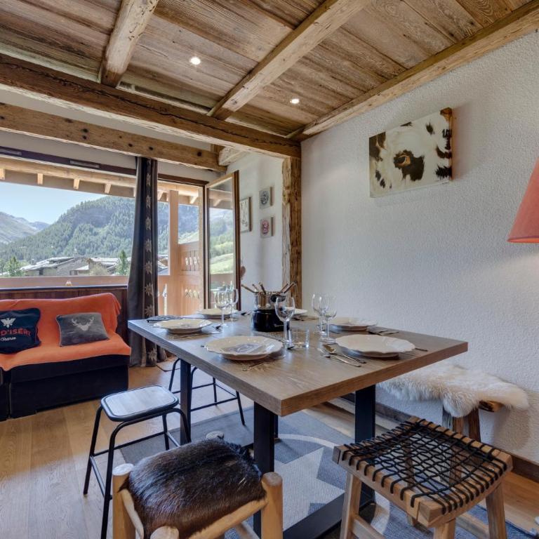 Appartement esprit chalet - splendide vue montagne à 180 - Appartement avec Vue sur la Montagne - 12