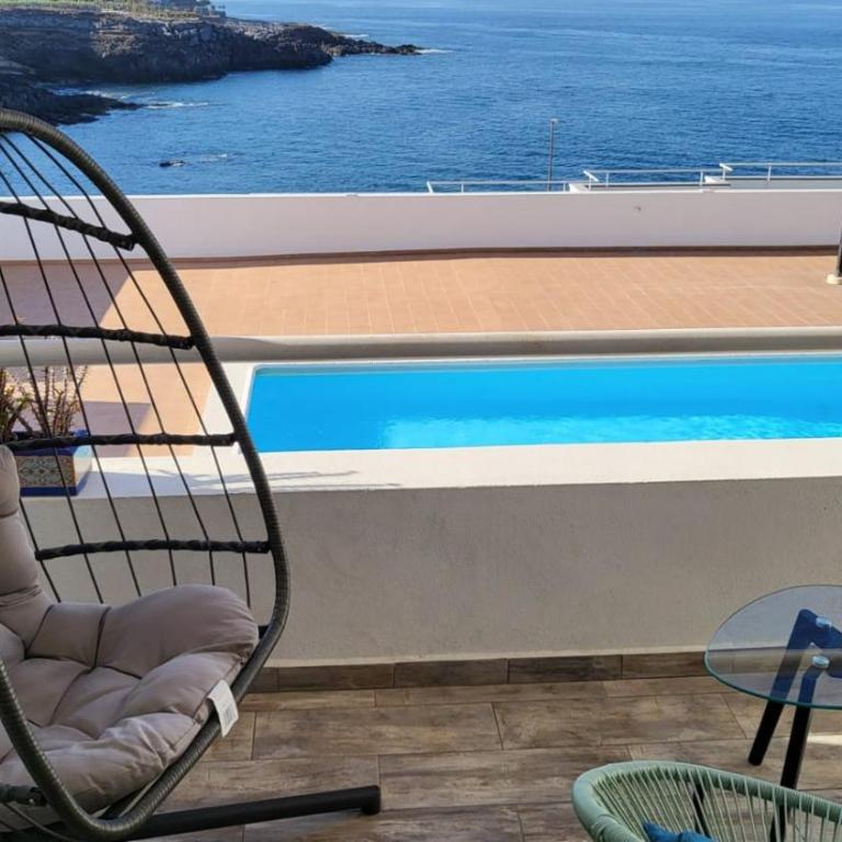 En Primera línea de mar y piscina - Apartamento AZUR - El Ancla - Callao Salvaje - COSTA ADEJE - Apartamento con vistas al mar - 2