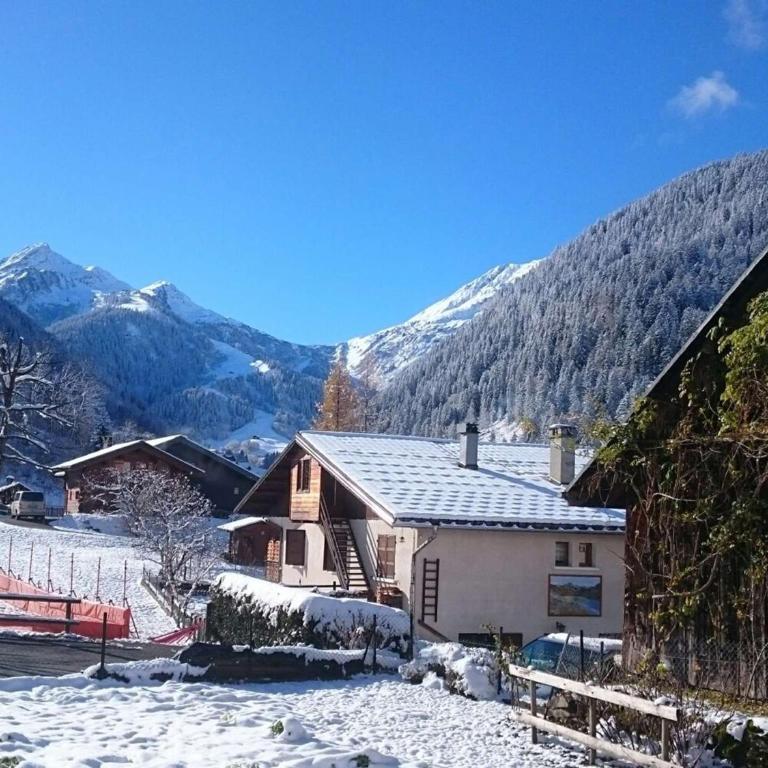 Appartement lumineux 75m² pour 4, coeur Arêches, terrasse, 2 chambres, parking privé, proche tout - Apartment mit 2 Schlafzimmern - 6