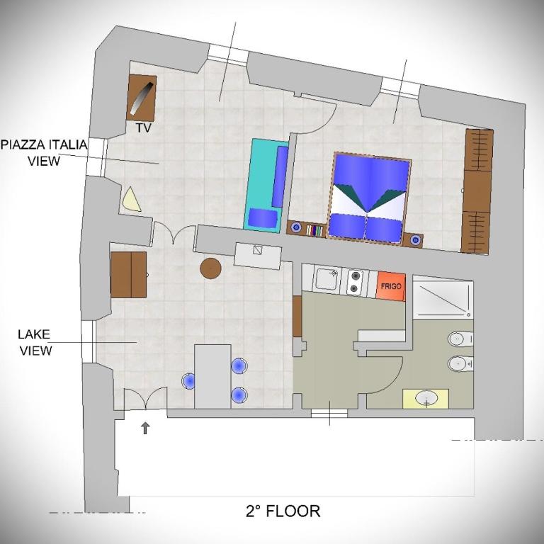 L'AIRONE - casa vacanza - Appartamento con 2 Camere da Letto - 4