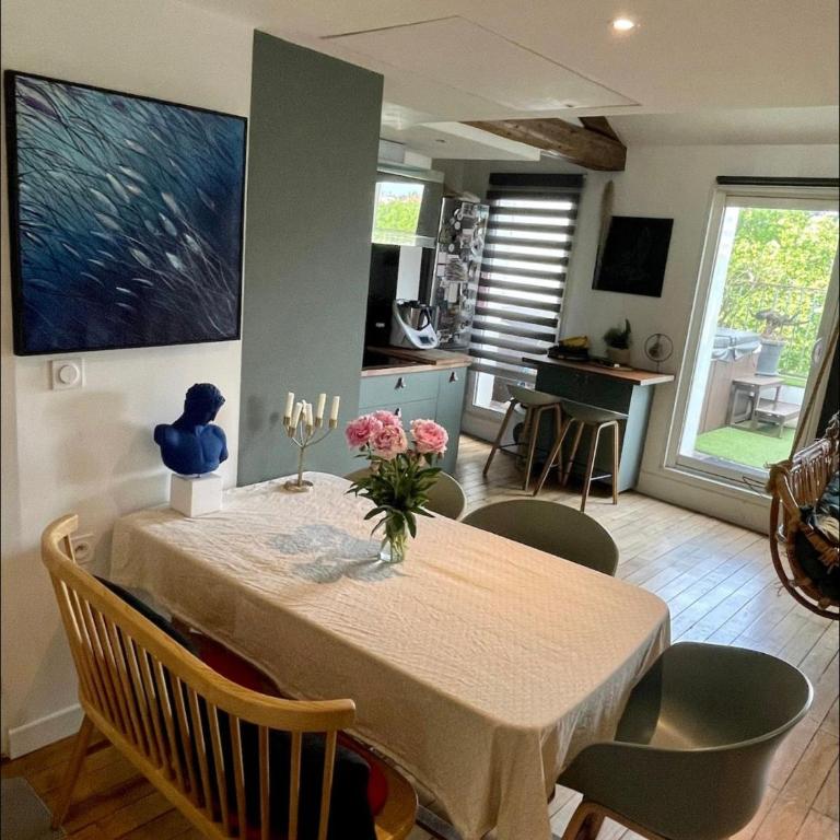 Coeur de Lyon avec Terrasse et Jacuzzi - Apartment mit 3 Schlafzimmern - 5