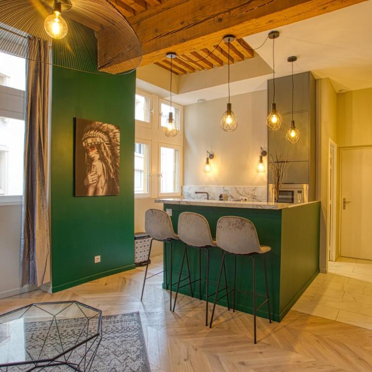 Standing, élégance, appartement d'architecte - Apartamento de 1 dormitorio - 4