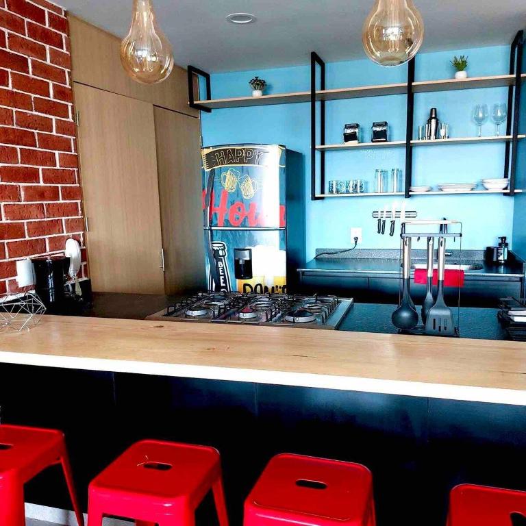 PH en piso 14, Mucha Seguridad Con Jacuzzi y Gym - One-Bedroom Apartment - 10