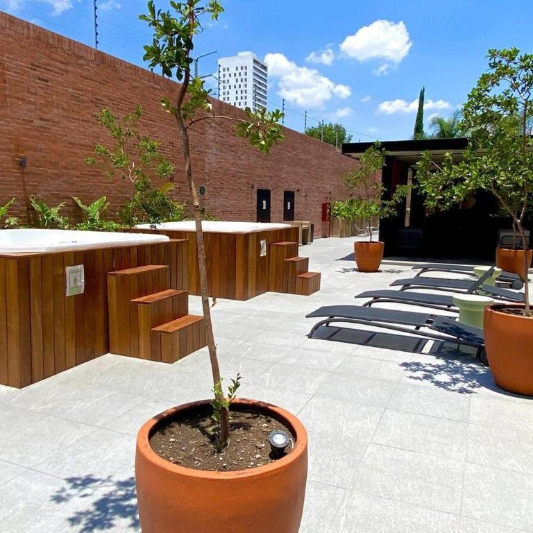 PH en piso 14, Mucha Seguridad Con Jacuzzi y Gym - One-Bedroom Apartment - 26