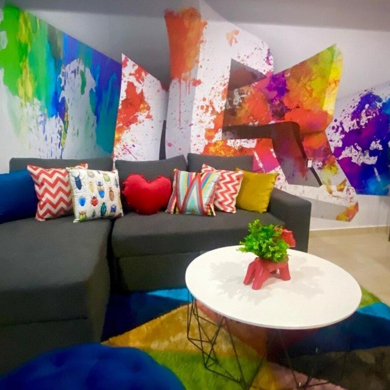 2 Recámaras, Hasta 7 Pax Con Alberca Y Gym - Apartamento de 1 dormitorio - 1