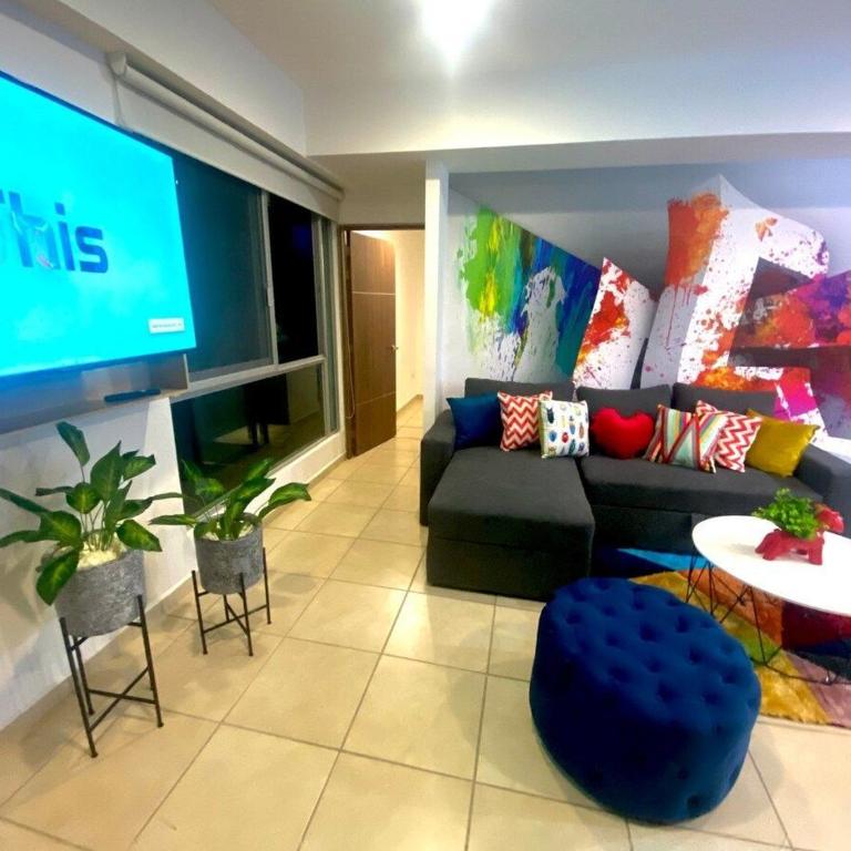 2 Recámaras, Hasta 7 Pax Con Alberca Y Gym - Apartamento de 1 dormitorio - 12