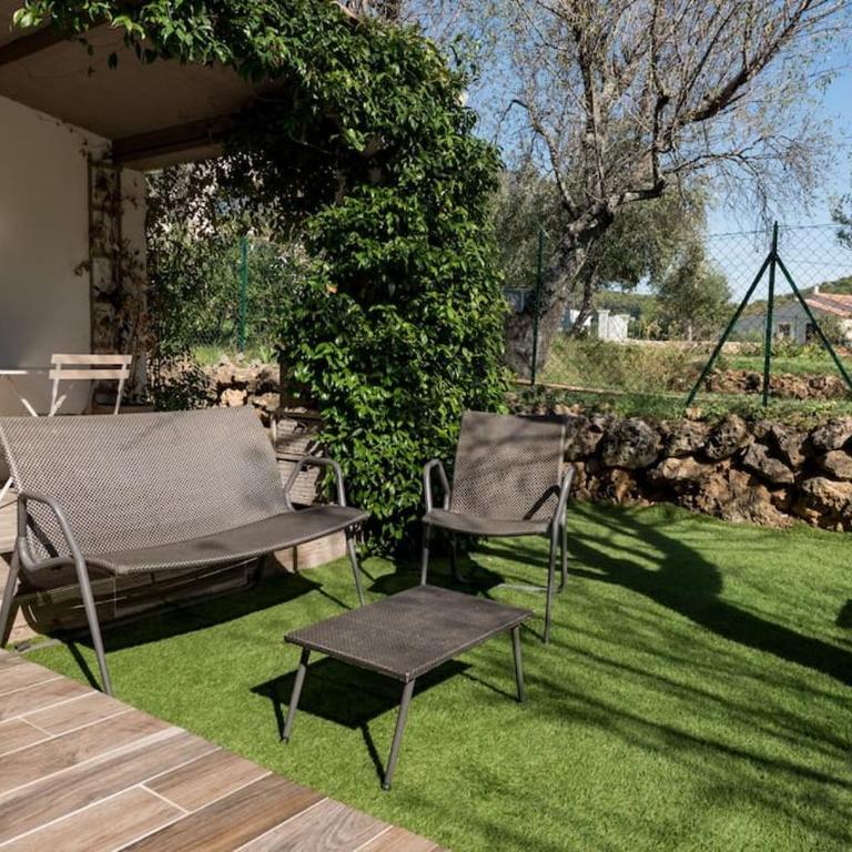 maison 2 ou 4 personnes jardin parking LES AMANDIERS - Maison 1 Chambre - 7