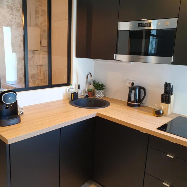 LA PARENTHÈSE HAVRAISE - Parking privé Plein centre & Très calme - Apartment mit 1 Schlafzimmer - 10