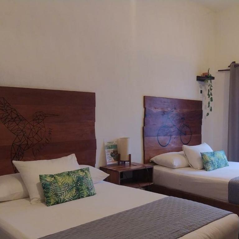 Hotel Sur Bacalar - Habitación Cuádruple Clásica - 5
