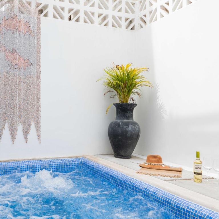 Tulum Cozy 3 Bedrooms Townhome-Centrally Located-Gated-WIFI - Apartamento Dúplex - 3