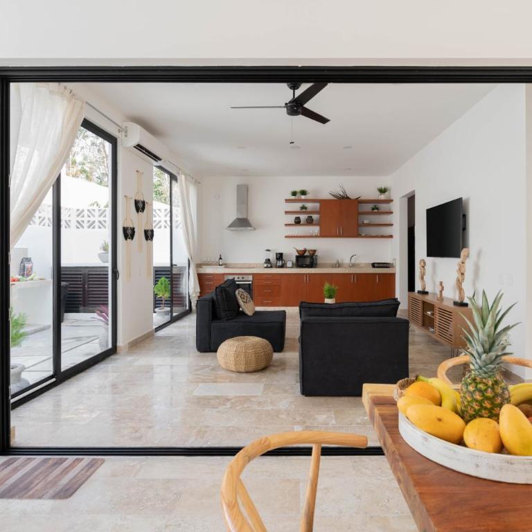 Tulum Cozy 3 Bedrooms Townhome-Centrally Located-Gated-WIFI - Apartamento Dúplex - 23