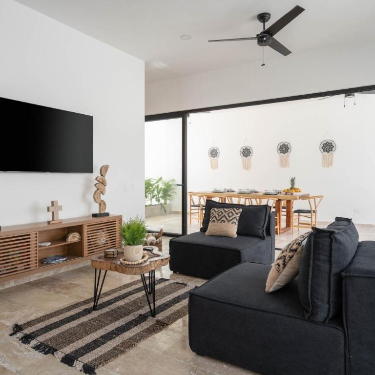 Tulum Cozy 3 Bedrooms Townhome-Centrally Located-Gated-WIFI - Apartamento Dúplex - 27