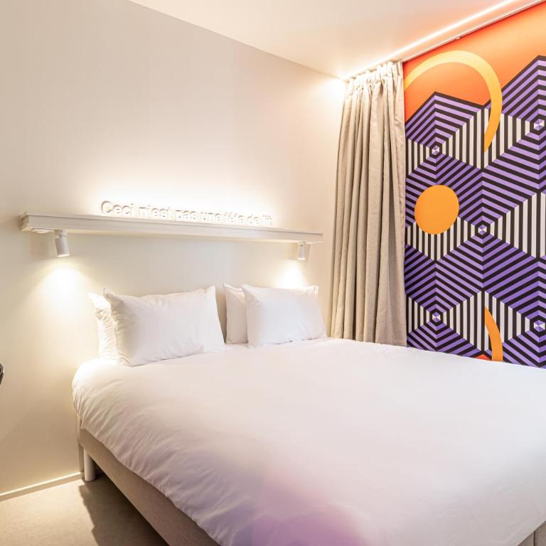 Graphik Montparnasse - Doppelzimmer mit eigenem Bad - 1
