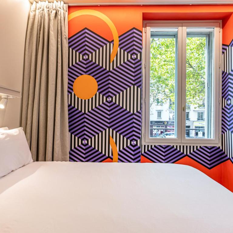 Graphik Montparnasse - Doppelzimmer mit eigenem Bad - 4