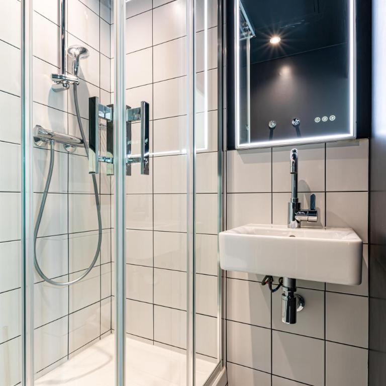 Graphik Montparnasse - Doppelzimmer mit eigenem Bad - 5