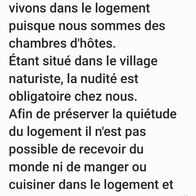 Chambres d'Hotes NATURISTE, Village Naturiste Cap d'Agde, Draps, Serviette, Café, Menage inclus en fin de sejour - Petite Chambre Double - 4