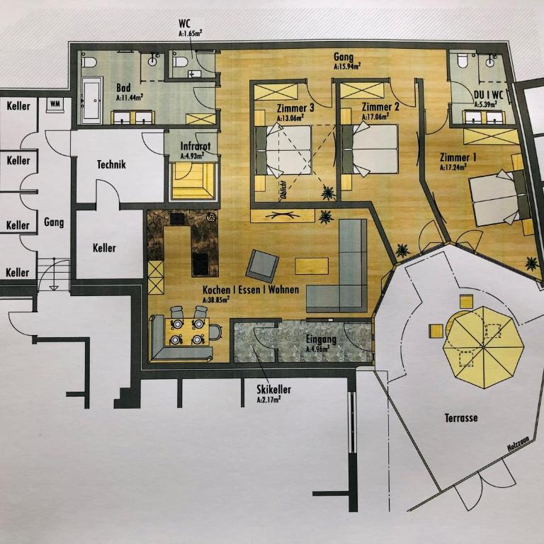 Bel`Laret - Apartment mit 3 Schlafzimmern - 2