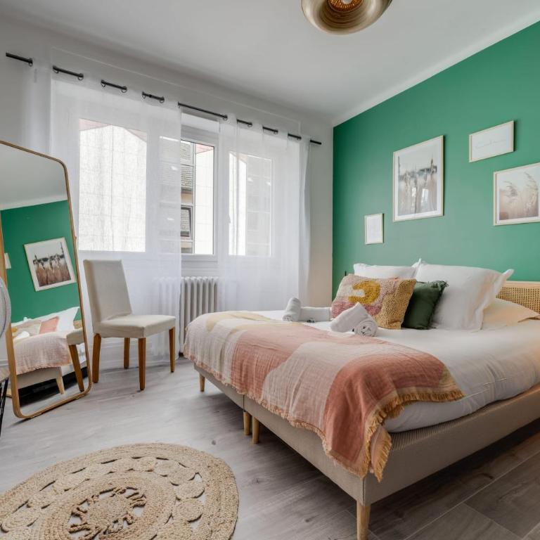 Le Parmelan - Beau T2 avec balcon pouvant accueillir jusqu'à 4 personnes - Appartement - 11