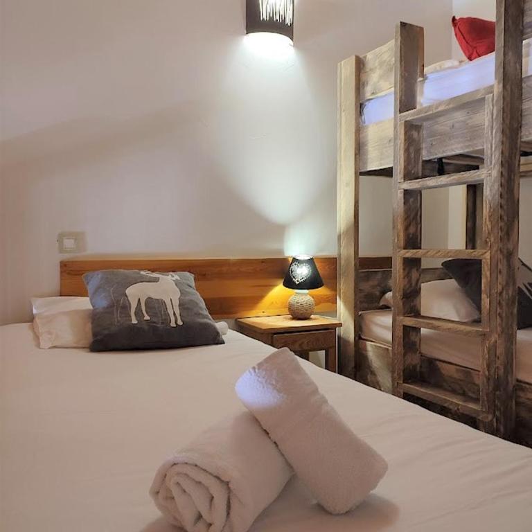 Chalet Hôtel Les Blancs - Chambre Familiale - 8