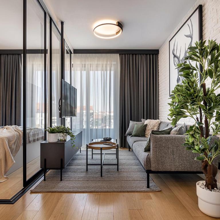 Deer Lux apartment Novi Dorcol-free parking - Apartman sa 1 Spavaćom Sobom - 5