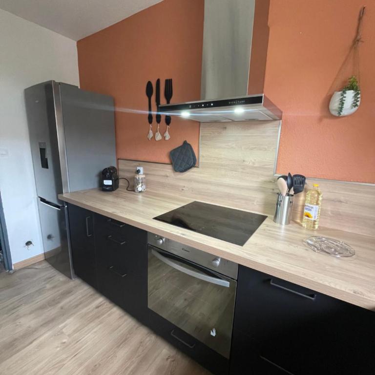 - Le refuge Colmarien - 5 personnes - Apartment mit 1 Schlafzimmer - 6