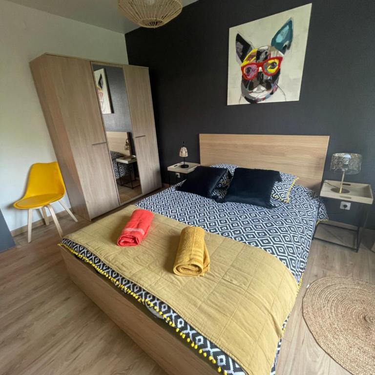 - Le refuge Colmarien - 5 personnes - Apartment mit 1 Schlafzimmer - 2
