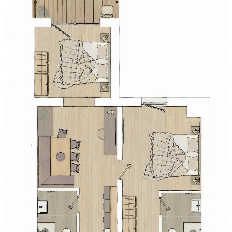 Alpenspitz Appartements - Garni - B&B - Apartment with Mountain View - 16