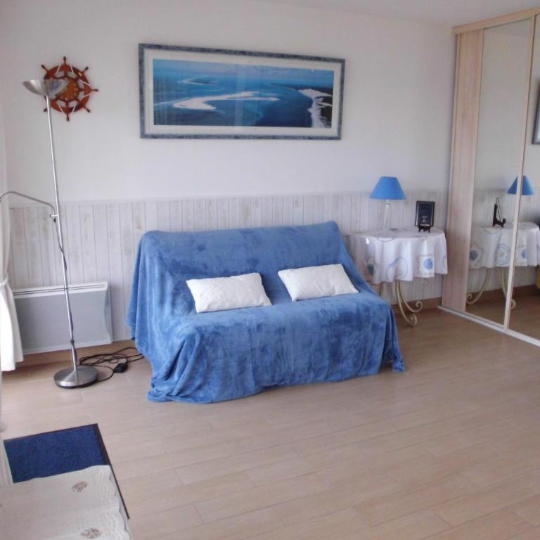 Appartement ARCACHON Perreire Premiere ligne les pieds dans l eau vue magnifique sur le bassin - One-Bedroom Apartment - 23