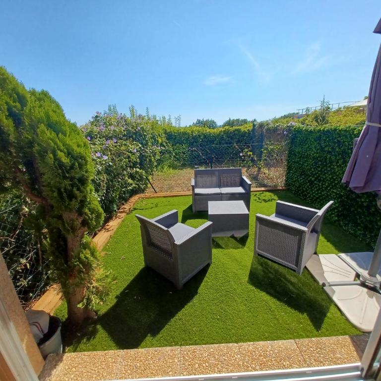 L'Eau-Dyssée, clim, parking privé, jardin - One-Bedroom Apartment - 7