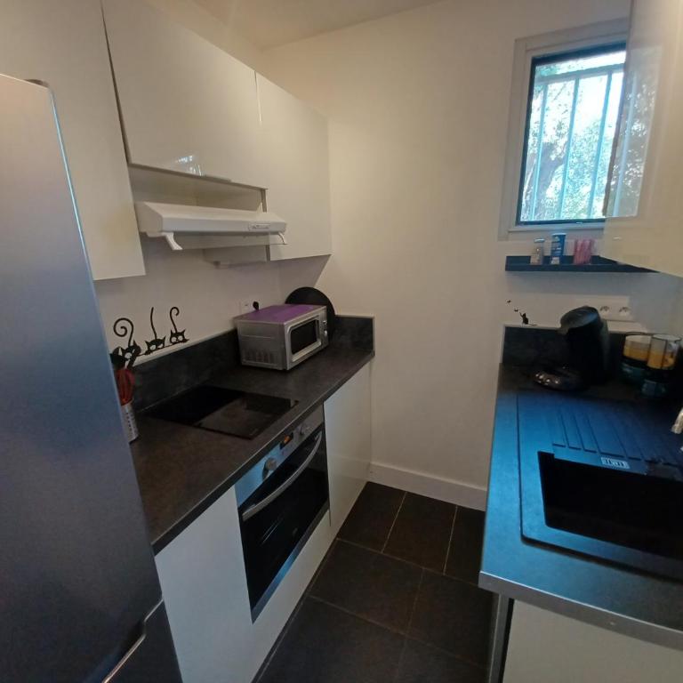L'Eau-Dyssée, clim, parking privé, jardin - One-Bedroom Apartment - 10