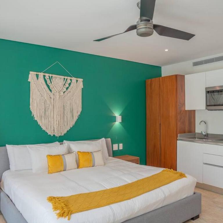 Amplio departamento con alberca swim-up - Apartamento de 1 dormitorio - 6