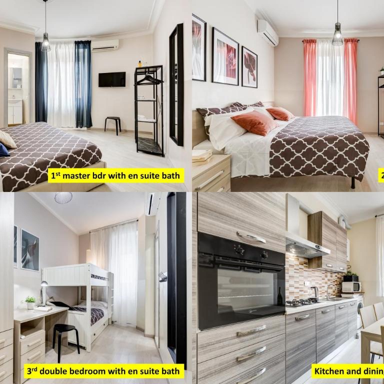 BDC - Prestige 3Bdr 3Bath in Monti District - Appartamento con 3 Camere da Letto - 3