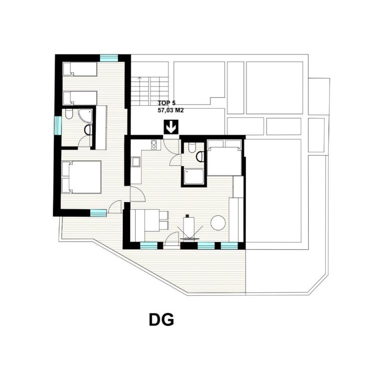 Garni Stefani - Apartment mit Blick auf die Berge - 2