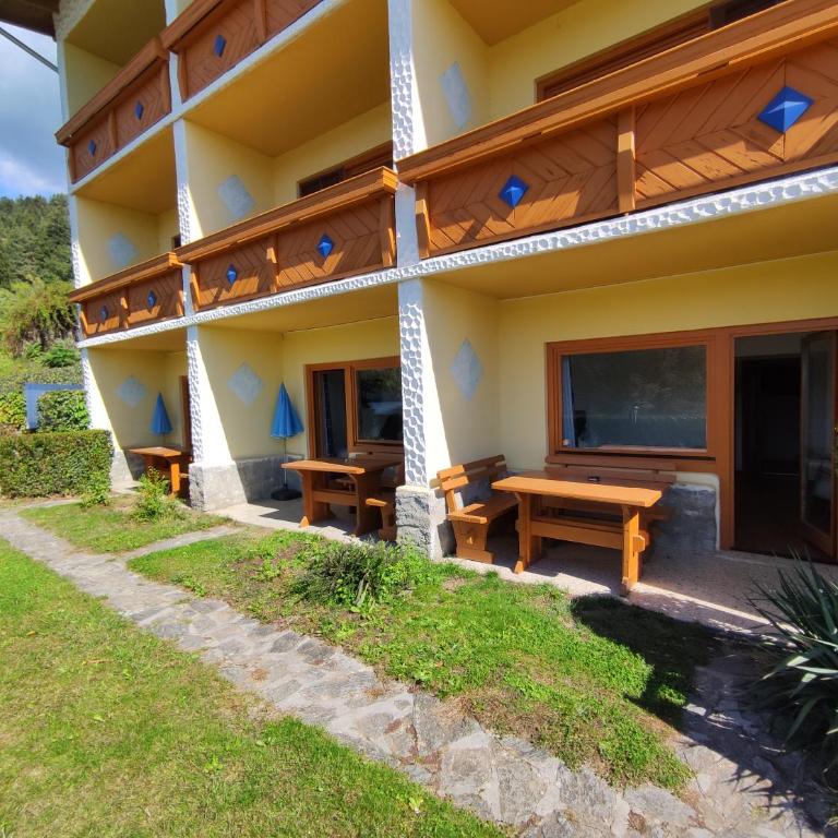 Pension zum Mühlrad - Standard Doppelzimmer mit Terrasse und Gartenblick - 5