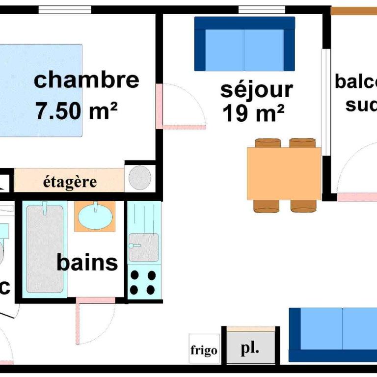 Charmant appartement à 300m des pistes à Lanslebourg avec balcon et garage - FR-1-508-71 - Appartement (4 Adultes) - 3