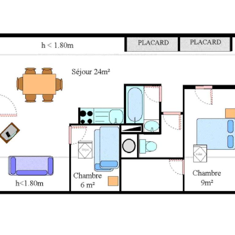 Appartement 6 pers à Lanslevillard-Val Cenis, proche pistes et commerces - FR-1-508-64 - Appartement (6 Adultes) - 10