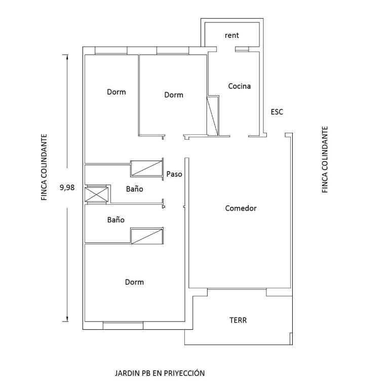 Modern apartment with parking 2 min from the beach - Apartamento de 3 dormitorios - 17